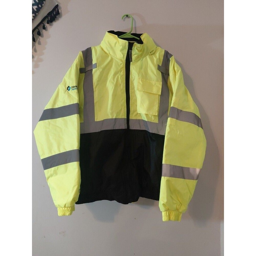 TingleyWork Safety Coat Size XXL With Hoodie Extra Quilted Inner Shell W/pockets